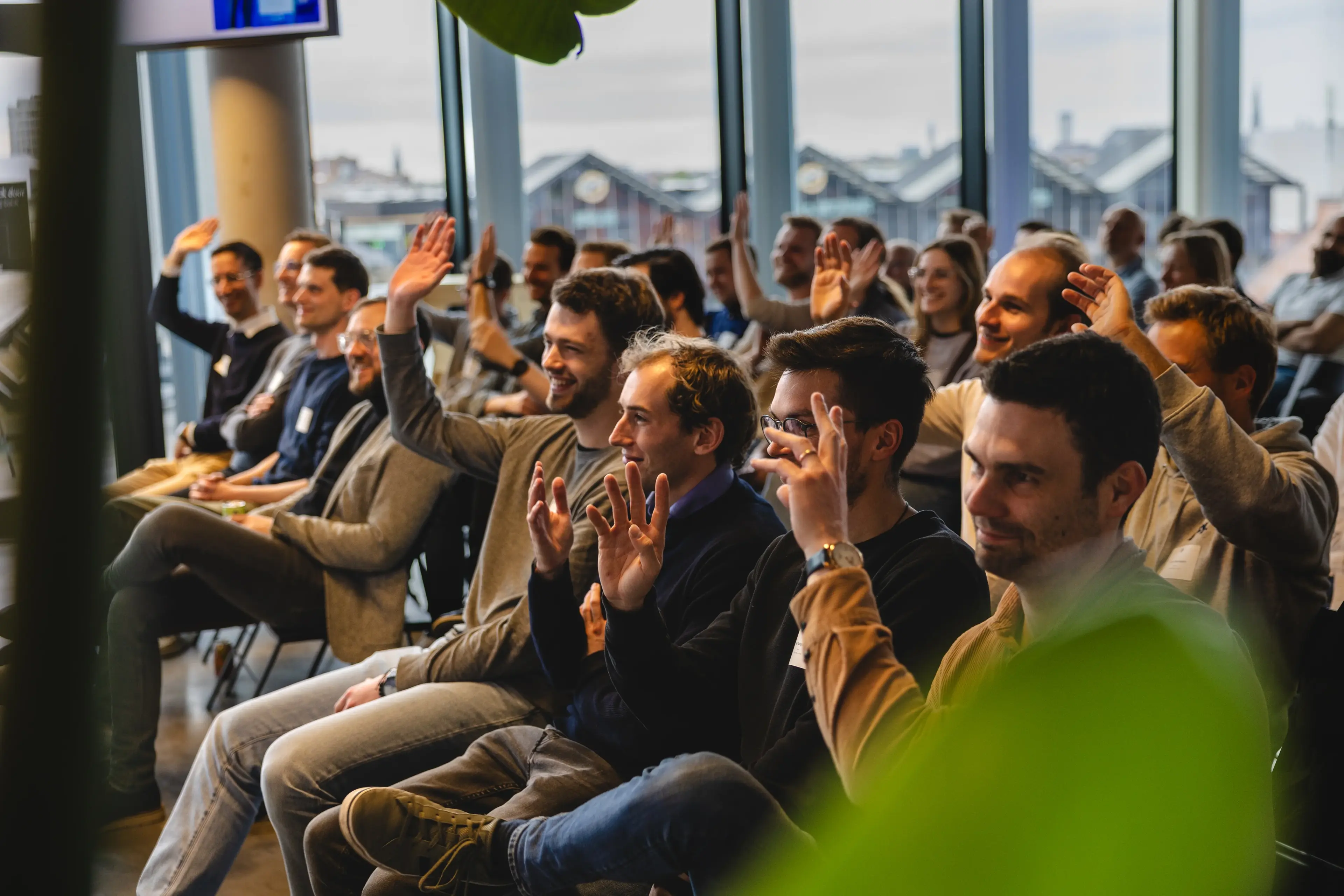 Product leaders at a Consortium gathering