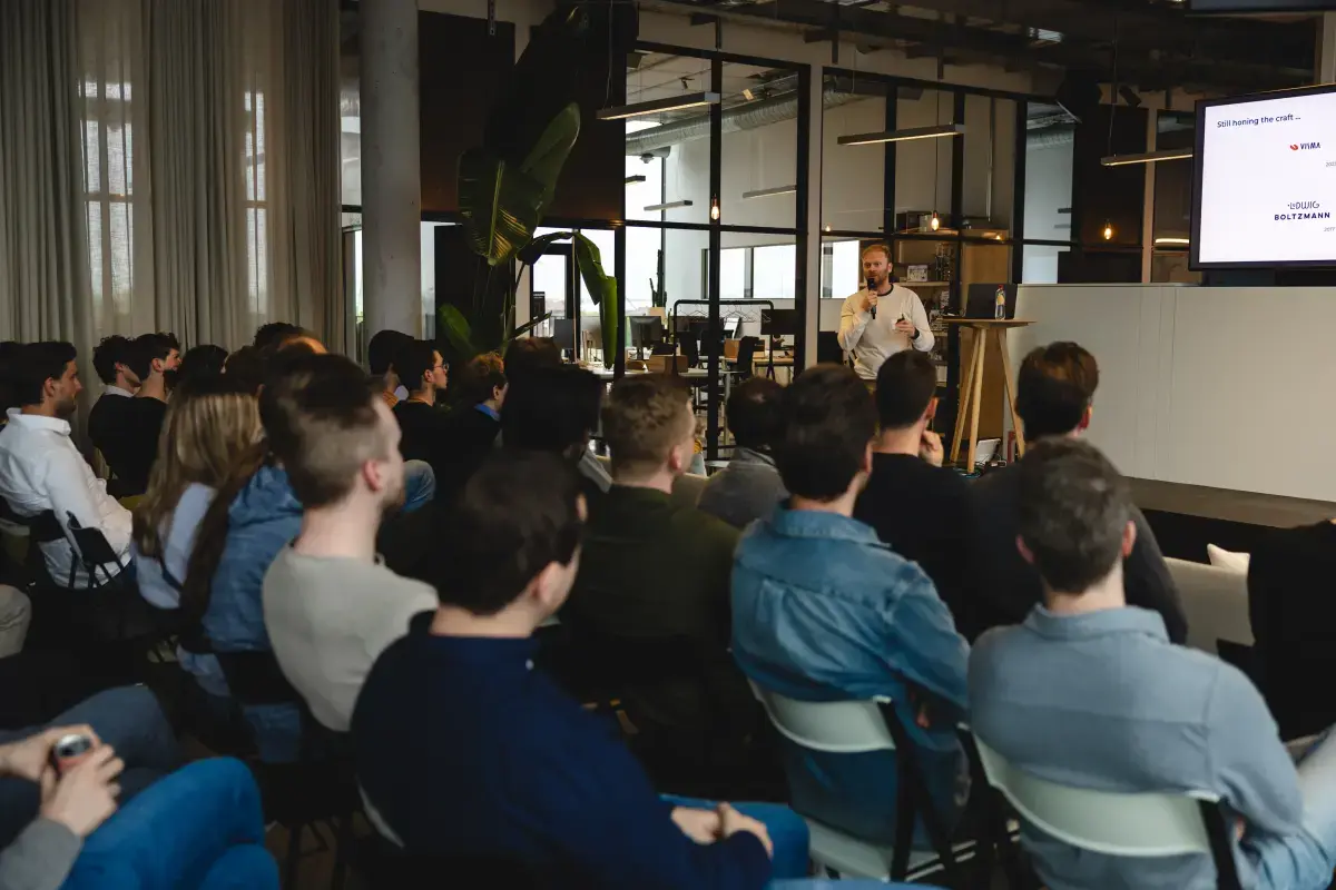 PMs, CPOs and founders at a Consortium gathering